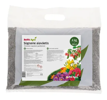 SÜGISVÄETIS AIALE JA MURULE BALTIC AGRO 4KG