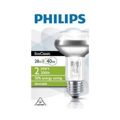 HALOGEENLAMP ECO CLASSIC NR63 E27 28W 230V PHILIPS