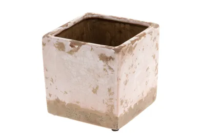 LILLEPOTIÜMBRIS LATINA VINTAGE 15CM KREEM