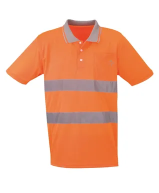 POLO HELKURITEGA ORANŽ XXL
