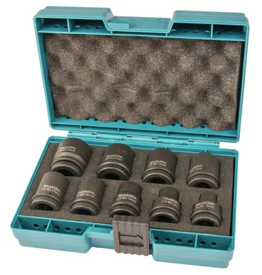 LÖÖKPADRUNITE-OTSIKUTE KOMPLEKT MAKITA 1/2" 9-OSALINE