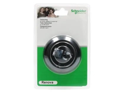 ARVUTIPESA 2XRJ45 CAT6 MUST RENOVA