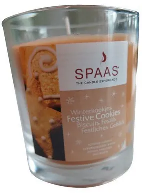 LÕHNAKÜÜNAL KLAASIS Ø70MM 25H FESTIVE COOKIES
