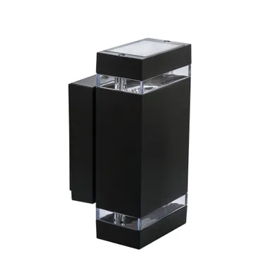 VÄLISVALGUSTI KANLUX ZEW EL-235J-B 2X35W GU10 IP44 MUST