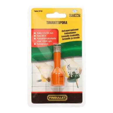 TEEMANTFREES 12X64MM /M14 LASER