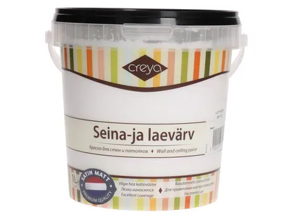 SEINA- JA LAEVÄRV CREYA 1L LUMIVALGE (BH 910) SIIDMATT