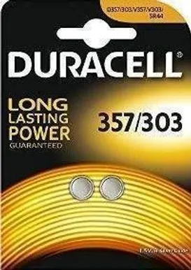 PATAREI DURACELL 357/303 2-PAKK