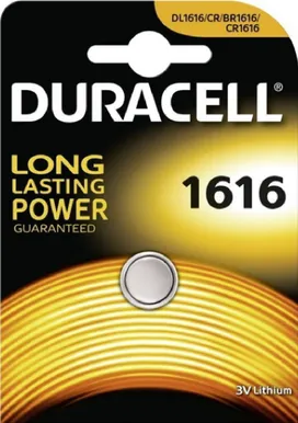 PATAREI DURACELL CR1616