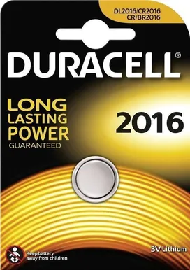 PATAREI DURACELL CR2016