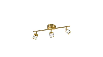 KOHTVALGUSTI TRIO CASSINI MESSING 3X4,5W LED