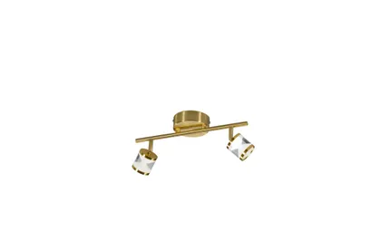 KOHTVALGUSTI TRIO CASSINI MESSING 2X4,5W LED
