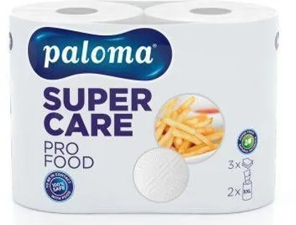 MAJAPIDAMISPABER PALOMA SUPER CARE FOOD XXL VALGE 2 RULLI 1- KIHILINE