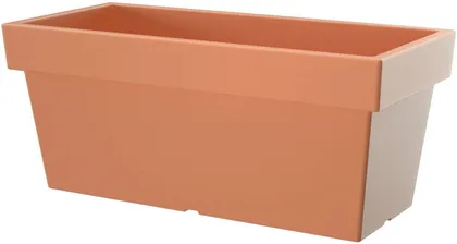 LILLEPOTIÜMBRIS LOFLY PLASTIK 37,8X17,7X16,4CM TERRACOTTA