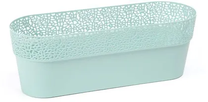 LILLEPOTT ROSA OVAALNE M 12,9CMX38CMX13,5CM MÜNT
