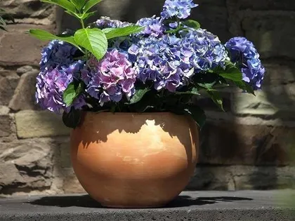 LILLEPOTIÜMBRIS SAVI LUNA MARMOR 17CM