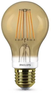LED LAMP CLASSIC 7 - 48W A60 E27 2000K GOLD DIM PHILIPS