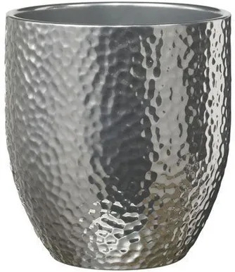 LILLEPOTIÜMBRIS BOSTON METALLIC Ø13CM HÕBE