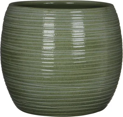 LILLEPOTIÜMBRIS MICA DECORATIONS LOOMY H26XØ28CM ROHELINE