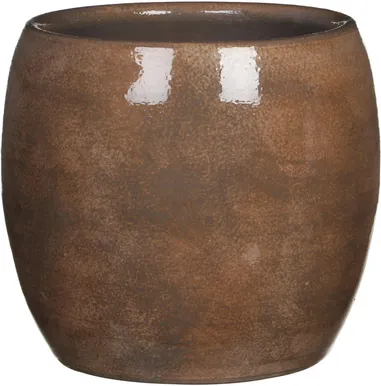LILLEPOTIÜMBRIS MICA DECORATIONS LESTER H22XØ24CM TUMEPRUUN