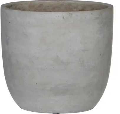 LILLEPOTIÜMBRIS MICA DECORATIONS CLIFF H18XØ19,5CM BEEŽ