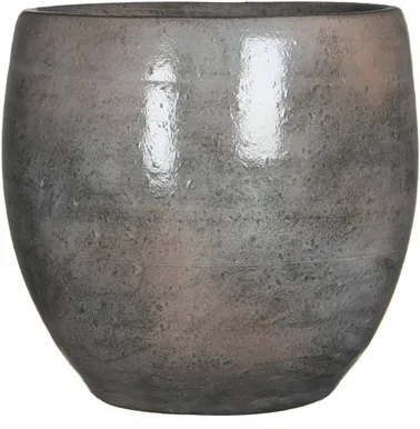 LILLEPOTIÜMBRIS MICA DECORATIONS INGMAR H27XØ27CM TAUPE