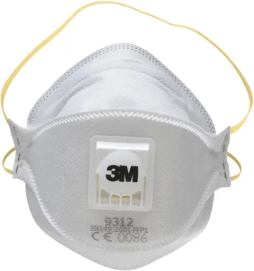 KLAPIGA RESPIRAATOR 3M 9312+ AURA FFP1