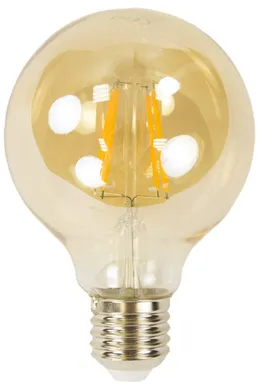 LED LAMP 4W E27 G80 320LM 2200K AMBER SMARTLIGHT