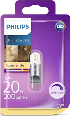 LED LAMP 2,5 -20W G4 200LM 2700K DIM