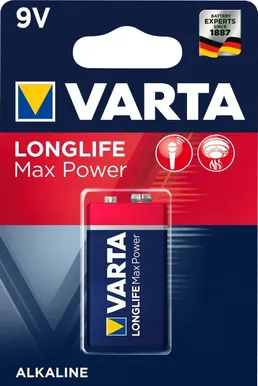 PATAREI VARTA LONGLIFE MAX POWER 9V