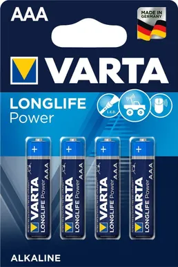 PATAREI VARTA LONGLIFE POWER AAA 4TK PAKIS