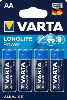 PATAREI VARTA LONGLIFE POWER AA 4TK PAKIS