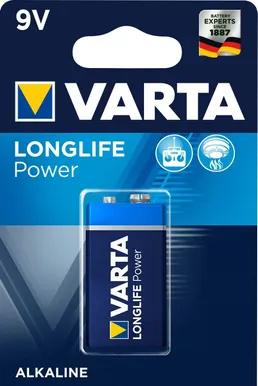 PATAREI VARTA LONGLIFE POWER 9V