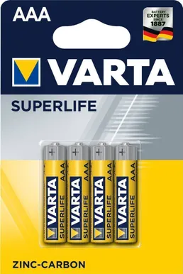 PATAREI VARTA SUPERLIFE AAA 4TK PAKIS