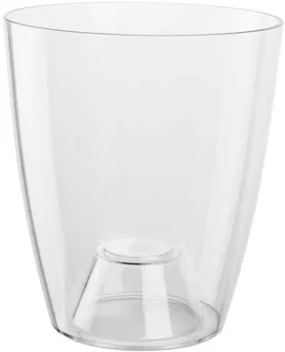 VAAS ORHIDEELE GARDENICO ORNELLA PLAST 13CM LÄBIPAISTEV