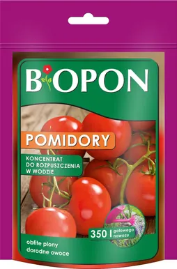 VEESLAHUSTUV VÄETISEKONTSENTRAAT BIOPON TOMATITELE 350G