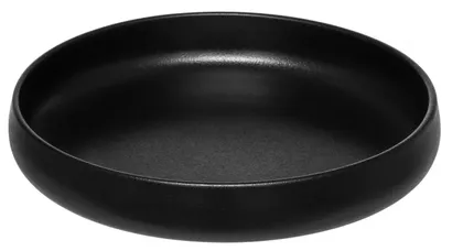TALDRIK MAKU ROBUSTE Ø20,8X4CM MATT MUST