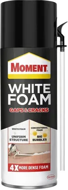 MONTAAZIVAHT MOMENT WHITE FOAM CAPS&CRACKS WHITETEQ 400ML