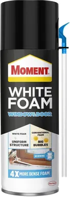 MONTAAZIVAHT MOMENT WHITE FOAM WINDOWS&DOORS WHITETEQ 400ML