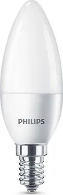 LED LAMP PHILIPS 5,5W B35 E14 2700K MATT 2TK PAKIS PHILIPS