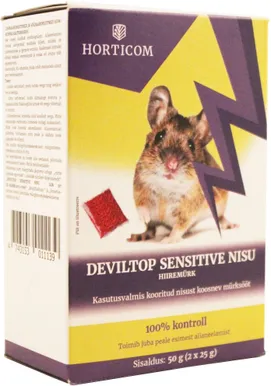 HIIREMÜRK HORTICOM DEVILTOP SENSITIVE NISU 2X25G