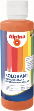 TOONVÄRV ALPINA KOLORANT ORANGE 500ML