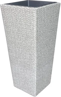 VÄLIS PLASTPOTT 28X28X47CM HELEHALL