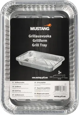 FOOLIUMVORM MUSTANG 31X21CM 3TK PAKIS