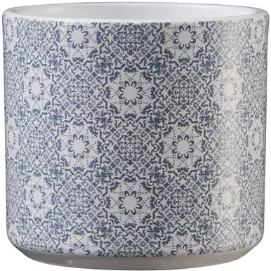 ÜMBRISPOTT SOENDGEN KERAMIK LIVORNO MOSAIC 8X8CM, SININE