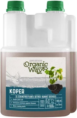 VASEVÄETIS ORGANIC WAY KOPER KOOS ORGAANILISTE HAPETEGA 100ML