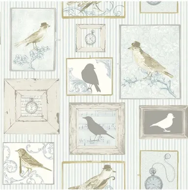 TAPEET TEMPUS ENGLISH BIRDS FI2502