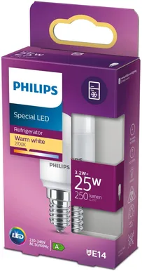 LED LAMP PHILIPS 3,2W E14 T25 250LM