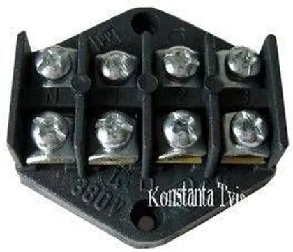 KLEMMPLOKK IEK 4X4MM2