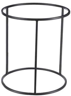 LILLEPOTI ALUS MICA 40X36CM, MUST