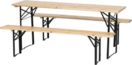 AIAMÖÖBLI KOMPLEKT 4LIVING WOODEN BEER
